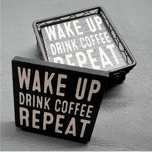 TWO Sets of 4 drink coasters